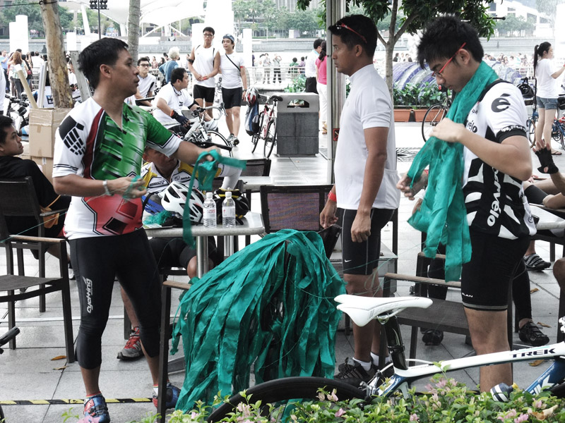 making straps for out riders