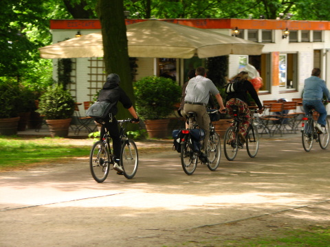 Hamburg cyclist