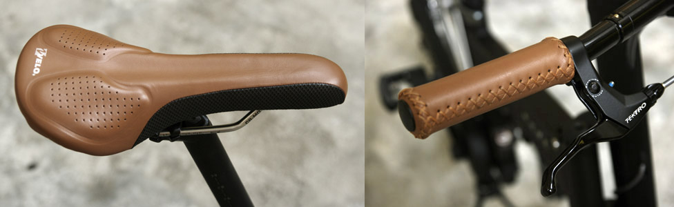 Details of leather parts