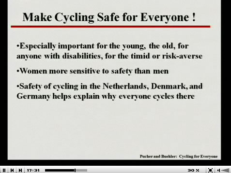Make cycling safe